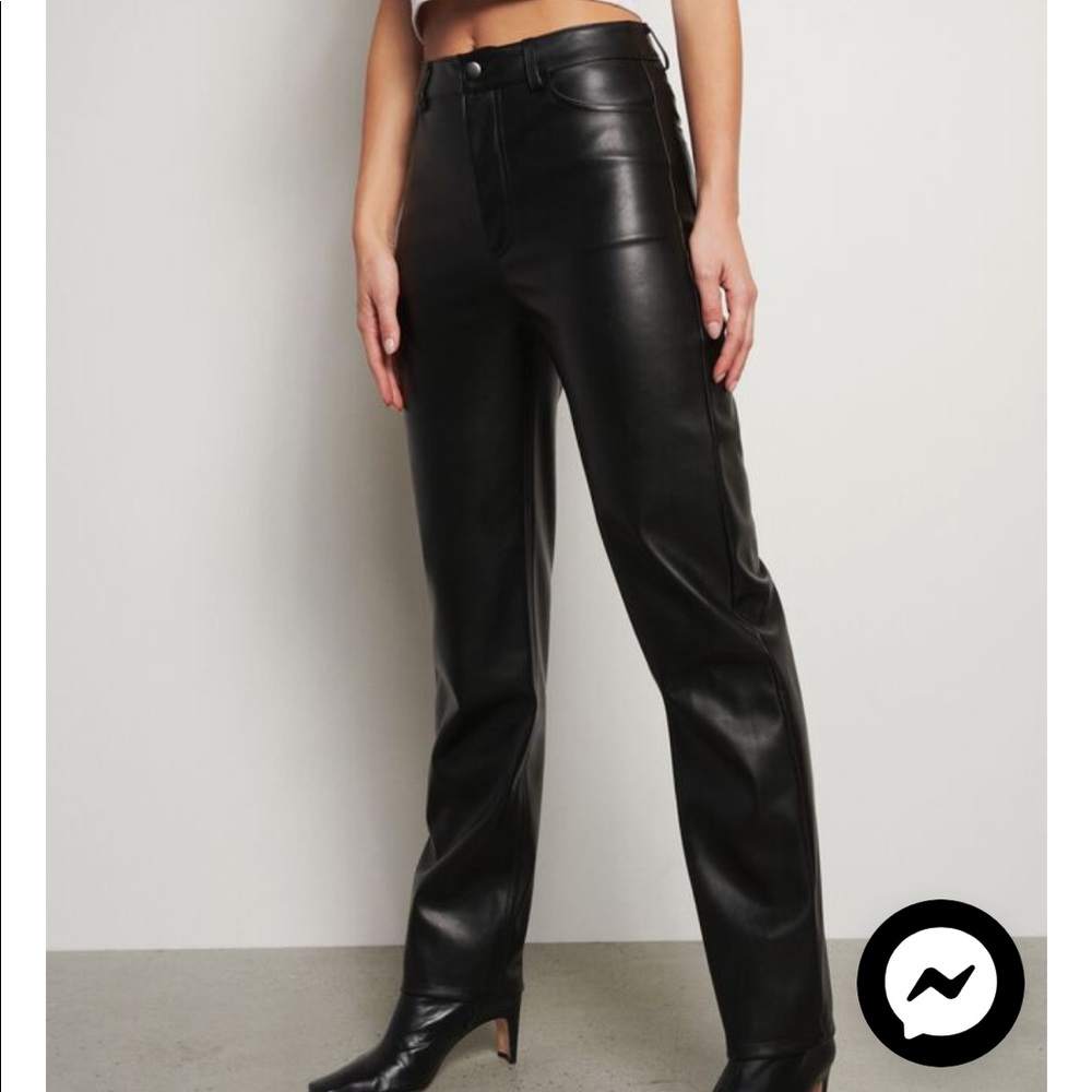 BNWOT Dynamite Giselle Faux Leather Pant